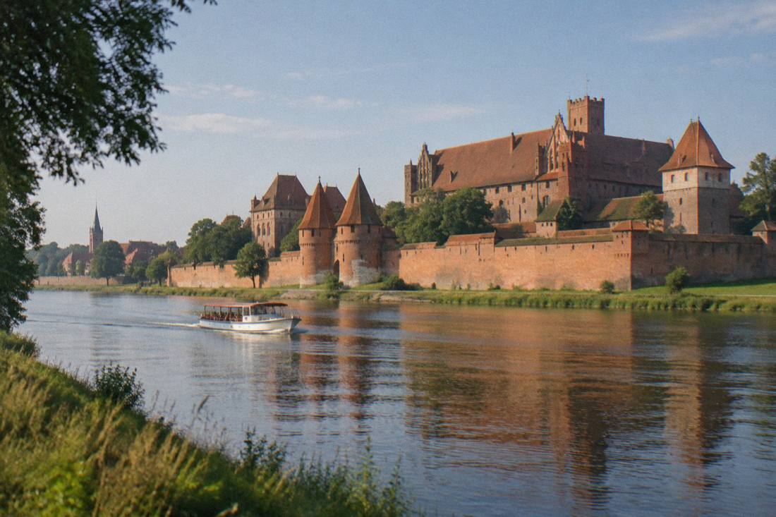 Malbork Castle, a day trip from Toruń